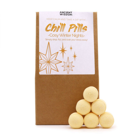 Coffret cadeau Chill Pills 350 g - Nuits d'hiver douillettes