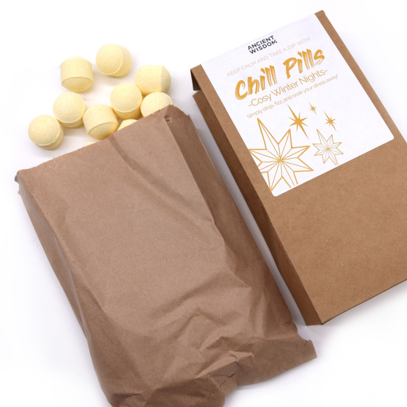 Coffret cadeau Chill Pills 350 g - Nuits d'hiver douillettes
