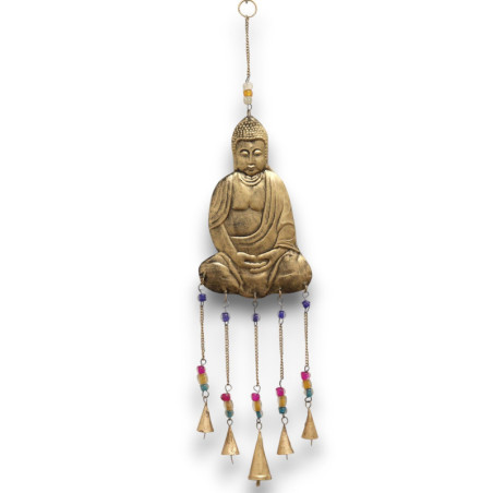 Carillons indiens - Grand carillon Bouddha à 5 cloches