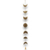 Carillons indiens - Phases de lune en laiton avec cloche - 25 cm