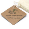 Gommage naturel en luffa sur corde - 5" - 12,7 cm