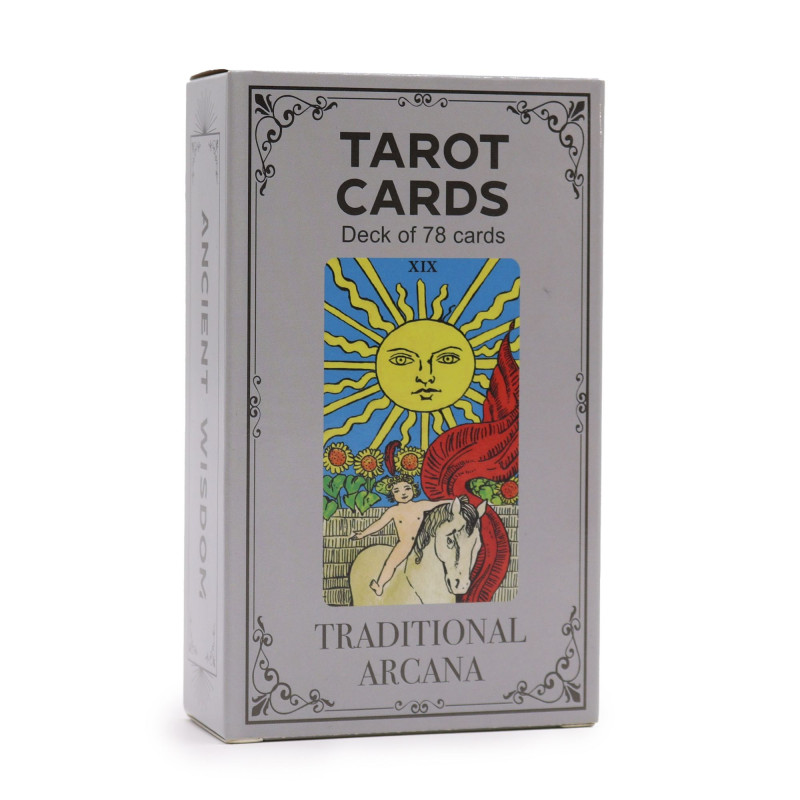 Cartes de tarot avec guide - Arcanes traditionnels
