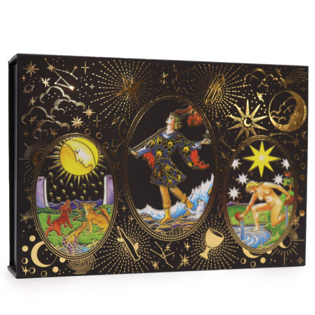 Tarot Feuille d'Or - Que la Magie Commence - Coffret Cadeau
