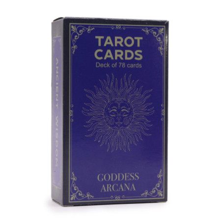 Cartes de tarot avec guide - Arcanes de la Déesse