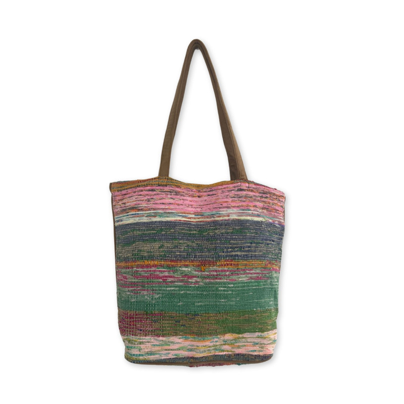 Grand sac à tapis recyclé - Nuances de crépuscule