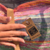 Grand sac à tapis recyclé - Nuances de crépuscule