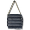 Sacoche souple pour ordinateur portable Banjar - Rayures bleues