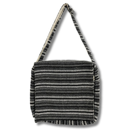 Sacoche souple pour ordinateur portable Banjar - Rayures grises