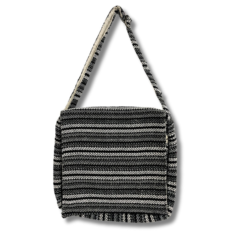 Sacoche souple pour ordinateur portable Banjar - Rayures grises