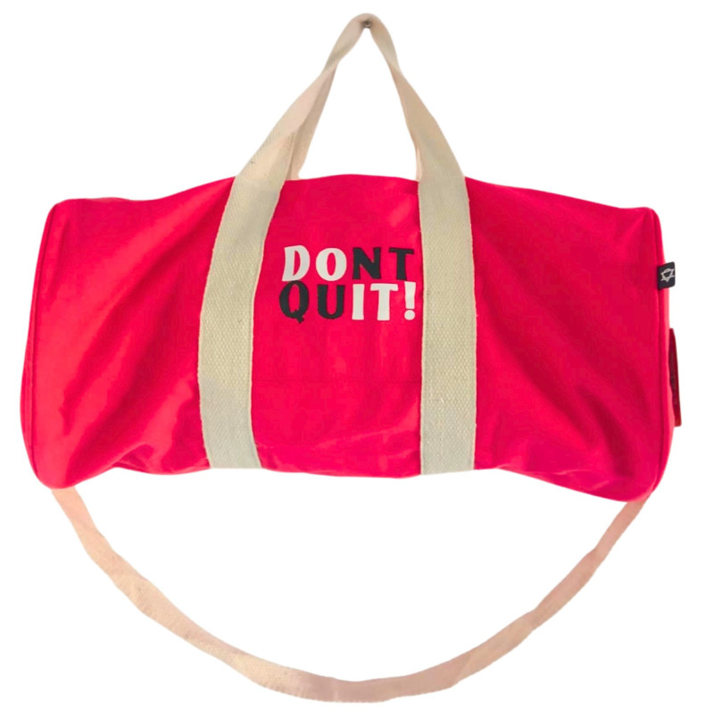 Sac de sport Don't Quit - Rose cerise (219C)