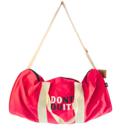 Sac de sport Don't Quit - Rose cerise (219C)