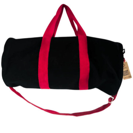 Sac de sport Don't Quit - Noir - Poignée rose cerise
