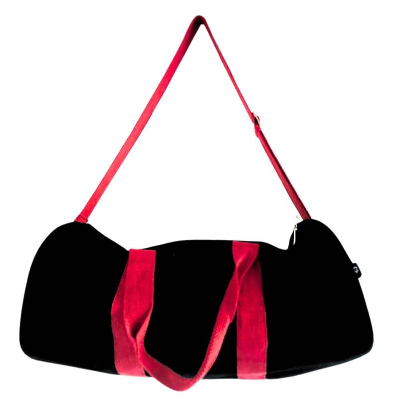 Sac de sport Don't Quit - Noir - Poignée rose cerise