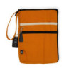 Pochette en toile pour tablette - Orange - 21 x 29 cm