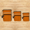 Pochette en toile pour tablette - Orange - 21 x 29 cm