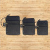 Pochette de voyage pour ordinateur portable Stonewash - Anthracite - 24 x 33 cm