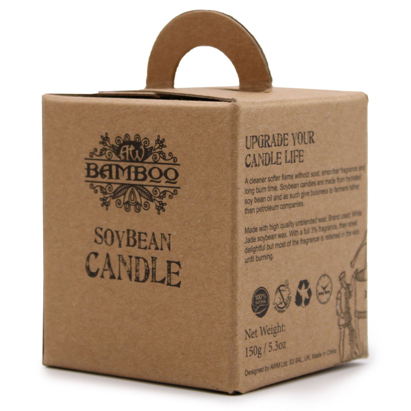 Bougie en pot de soja - Figue et Cassis