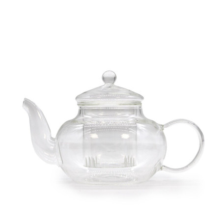 Théière à infuseur en verre - Perle ronde - 400 ml