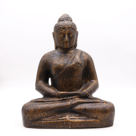 Bouddha moyen classique or antique - 0,5 m
