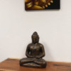 Bouddha moyen classique or antique - 0,5 m