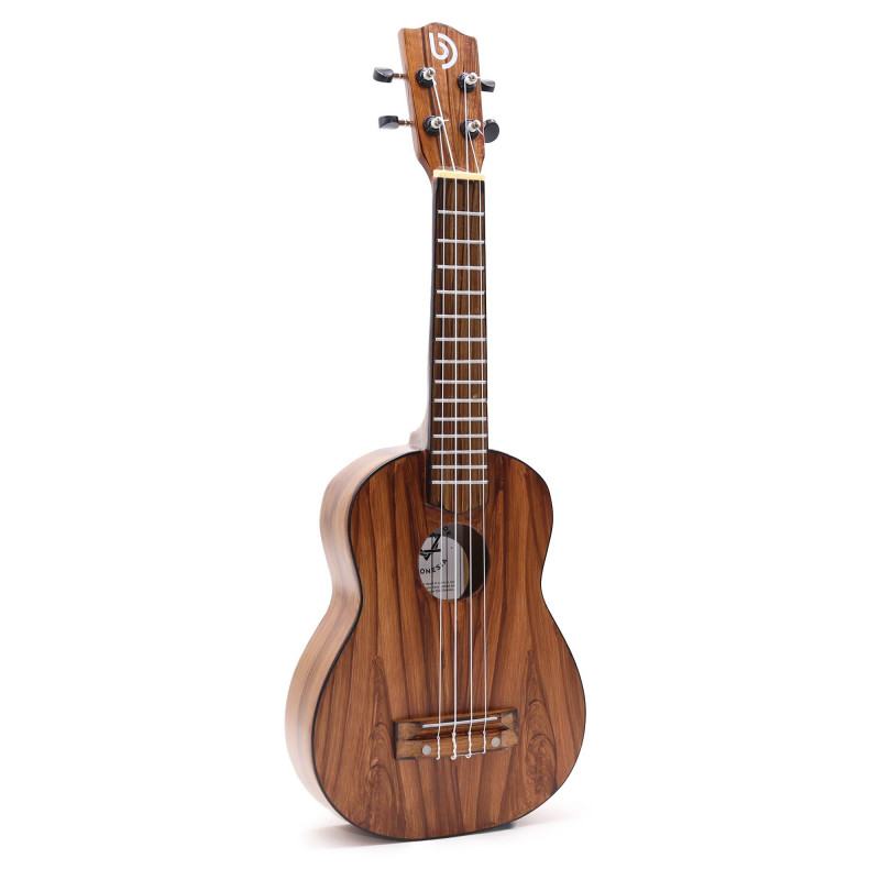 Ukulélé artisanal - Finition naturelle classique (4 cordes)