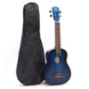 Ukulélé artisanal - Finition Blue Sunburst Sunburst (4 cordes)