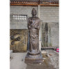 Grande statue de Bouddha debout en or antique - 3 m de haut