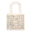 Grand sac de courses en coton - 38 x 42 cm - Forest Life - 283 g