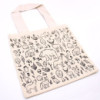 Grand sac de courses en coton - 38 x 42 cm - Forest Life - 283 g