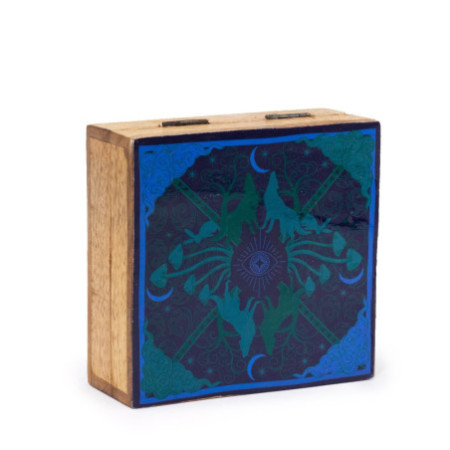 Boîte carrée moyenne 13,5 x 13,5 x 6 cm - Hop Hare