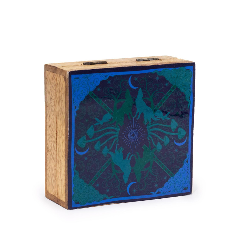 Boîte carrée moyenne 13,5 x 13,5 x 6 cm - Hop Hare