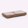 Plateau à bijoux double 20 x 10 x 2,5 cm - Hop Hare