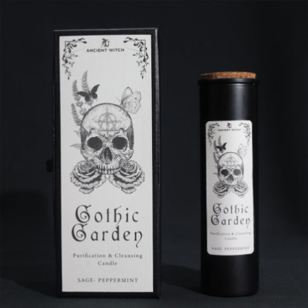 Bougies de purification des sorcières anciennes - Jardin gothique