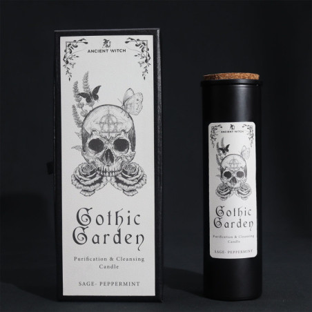 Bougies de purification des sorcières anciennes - Jardin gothique