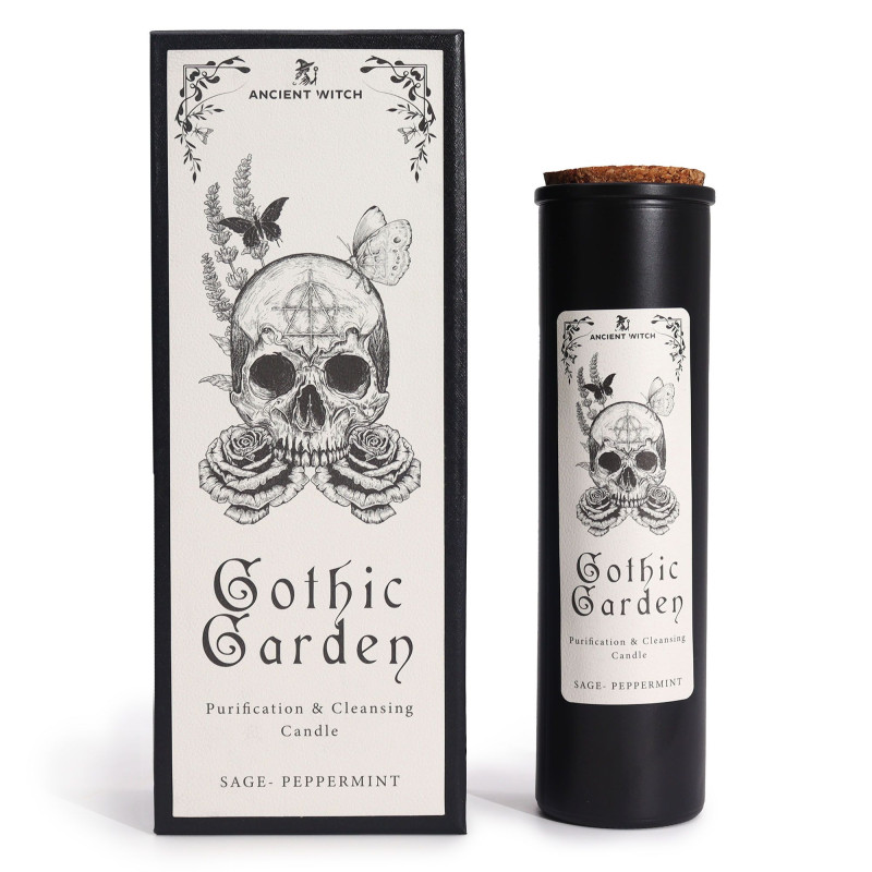 Bougies de purification des sorcières anciennes - Jardin gothique