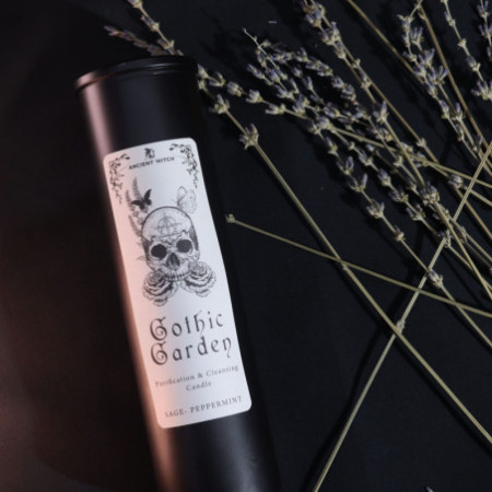 Bougies de purification des sorcières anciennes - Jardin gothique