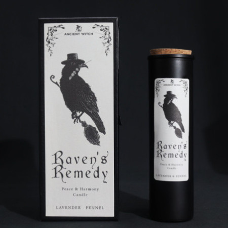 Bougies de purification des sorcières anciennes - Remède des corbeaux