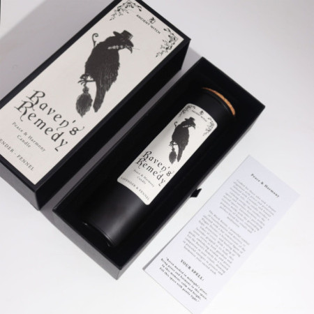 Bougies de purification des sorcières anciennes - Remède des corbeaux