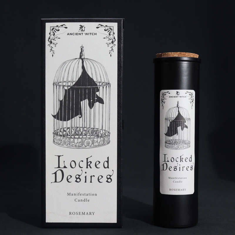 Bougies de purification des sorcières anciennes - Désirs verrouillés