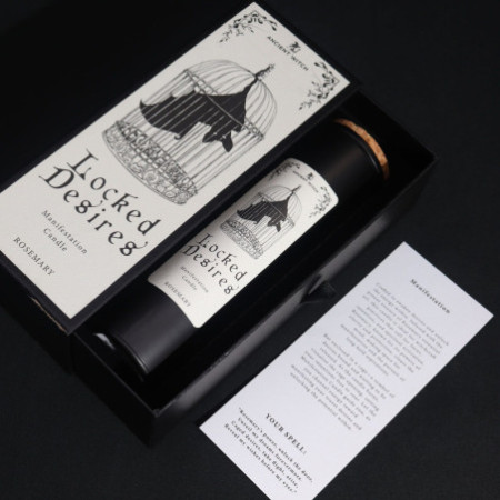 Bougies de purification des sorcières anciennes - Désirs verrouillés