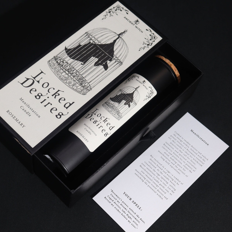 Bougies de purification des sorcières anciennes - Désirs verrouillés