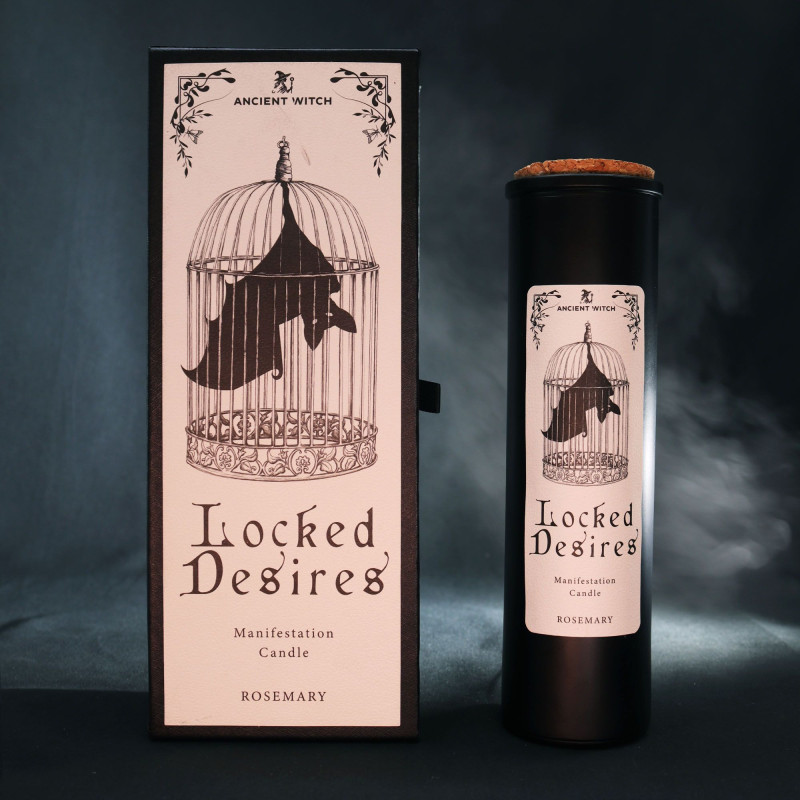 Bougies de purification des sorcières anciennes - Désirs verrouillés