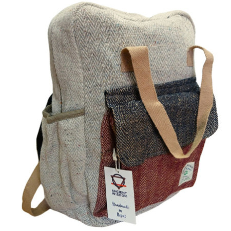 Sac à dos d'aventure en chanvre - Katmandou
