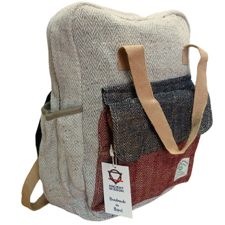Sac à dos d'aventure en chanvre - Katmandou