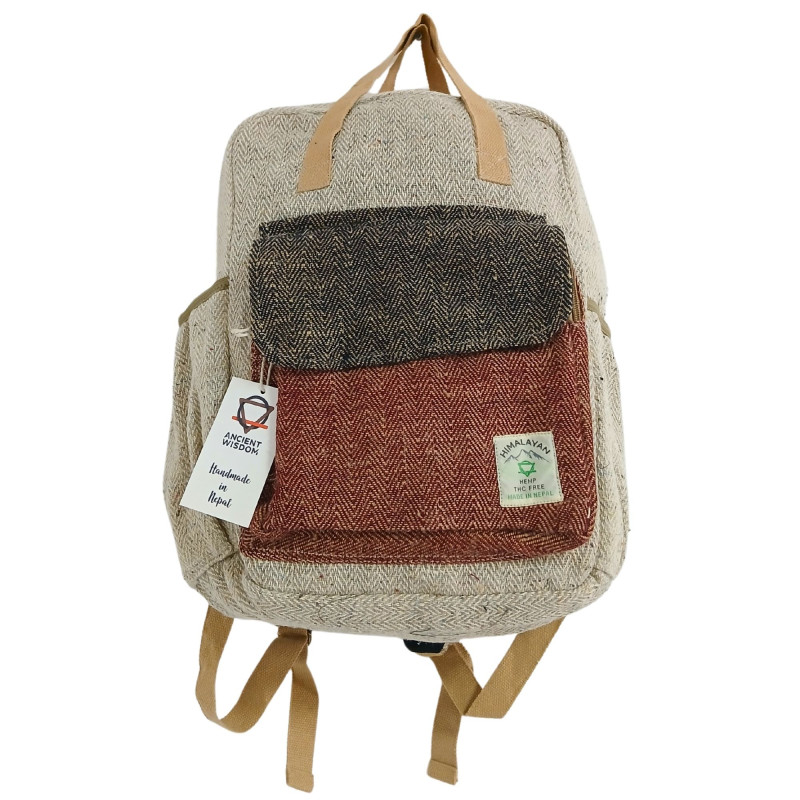 Sac à dos d'aventure en chanvre - Katmandou