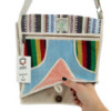 Sac messager pour ordinateur portable en chanvre - Triangle