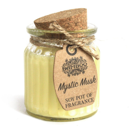 Bougie parfumée Mystic Musk Soja Pot of Fragrance