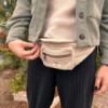 Sac banane en coton et chanvre - Naturel
