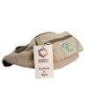 Sac banane en coton et chanvre - Naturel