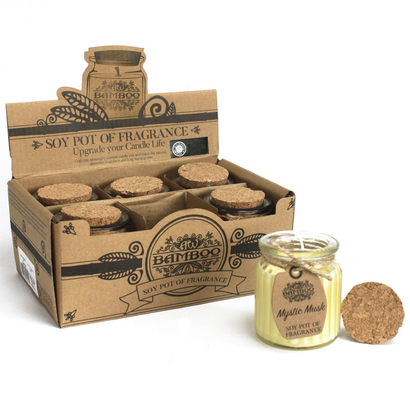 Bougie parfumée Mystic Musk Soja Pot of Fragrance